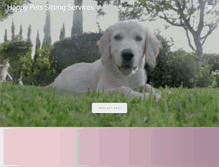 Tablet Screenshot of happypetsonline.com